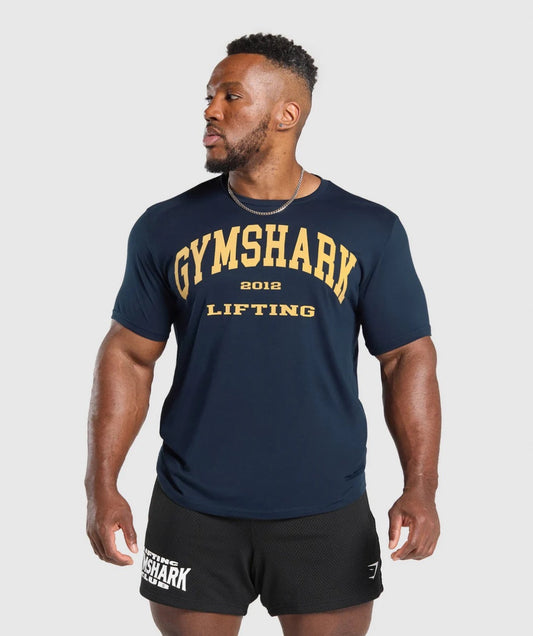Camisa GymShark Azul